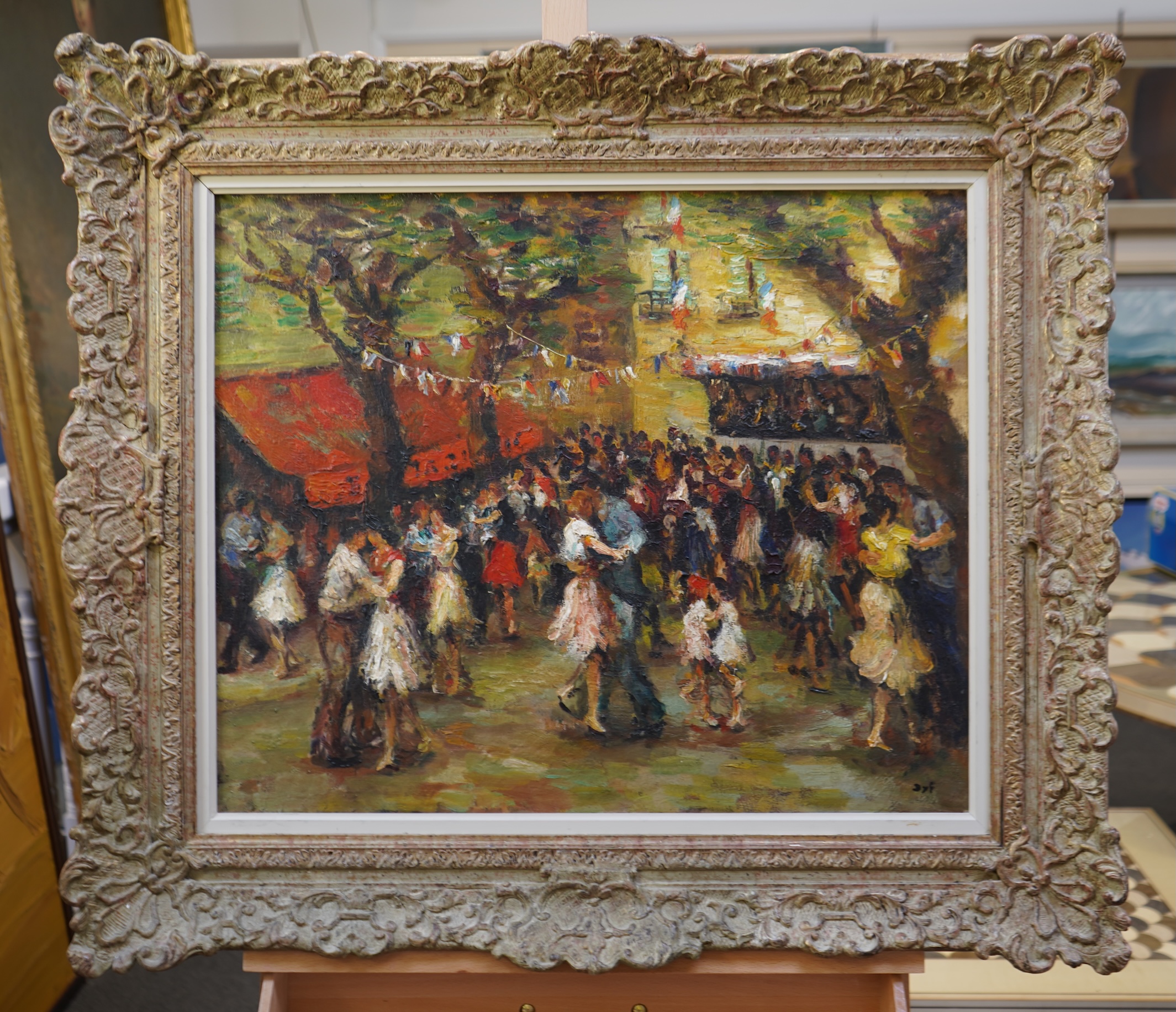 Marcel Dyf, French (1899-1985), 'Dancing in the Square'
